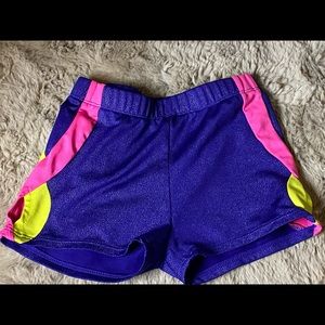 Danskin gymnastic shorts